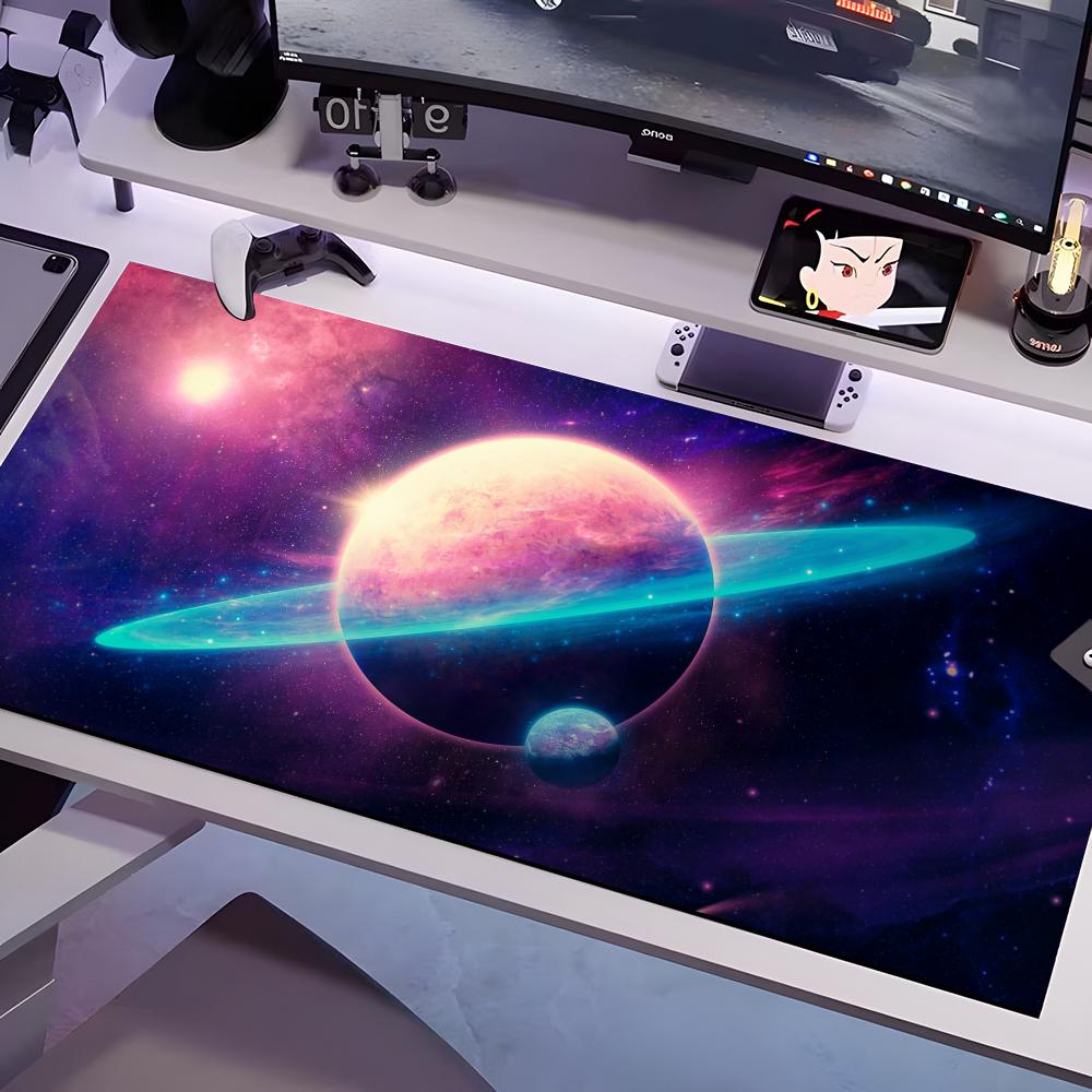 

Black Hole Cosmic Mouse Pad Multiple Sizes Large Square Computer Office Game Table Mats Rubber Anti-slip Mousepads 600x300x2mm