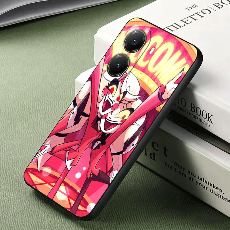 Hazbin Hotel Anime Soft Phone Case for Xiaomi Poco X5 X6 X7 X8 Pro Max X3 F7 F8 Ultra M8 M7 M6 M5 Redmi 15 15C 14C 13C 12C X4 F6
