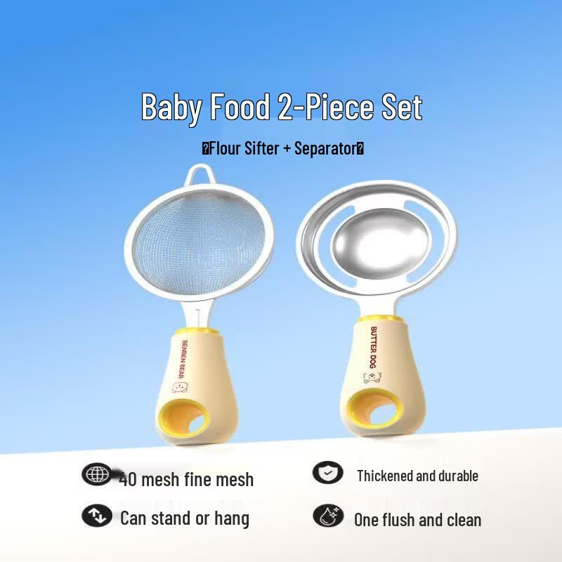 Stainless Steel Baby Food Prep Tool Kit