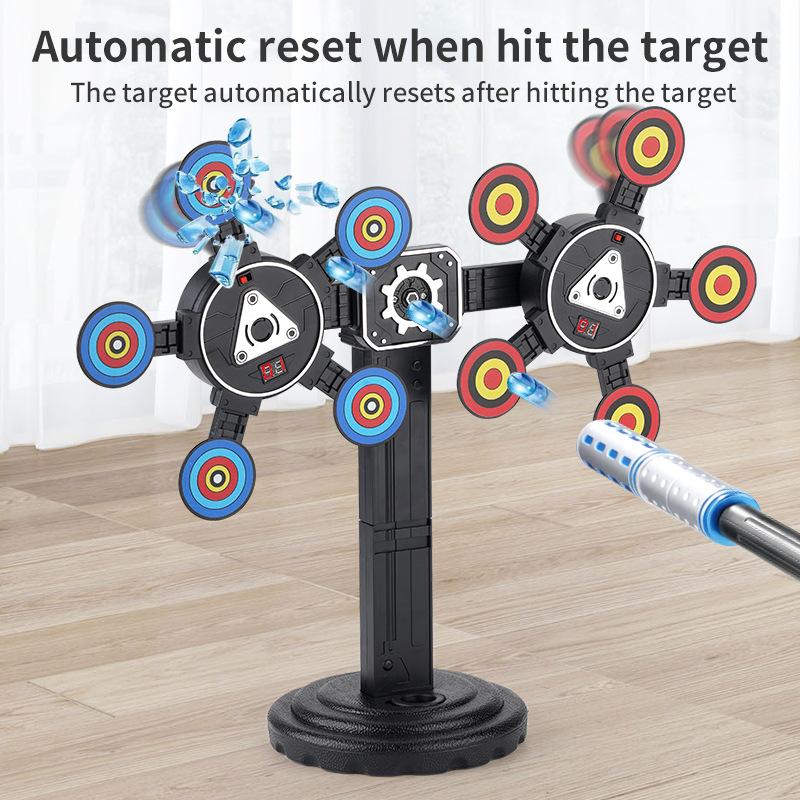 Auto-Reset Electric Target For Guns Desktop games Shooting competition party game scoring Practice Target for kids adult gifts