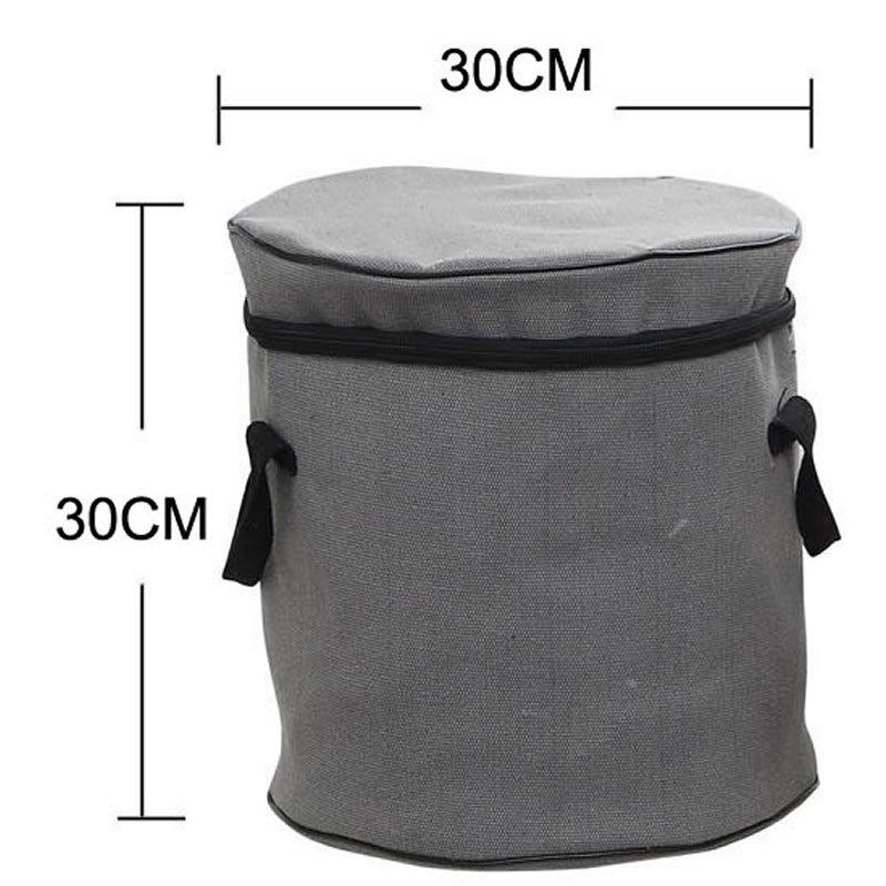 

Kids Quick Storage Toy Bag - Thick Canvas Play Mat with Zipper for Home Organization, 1219