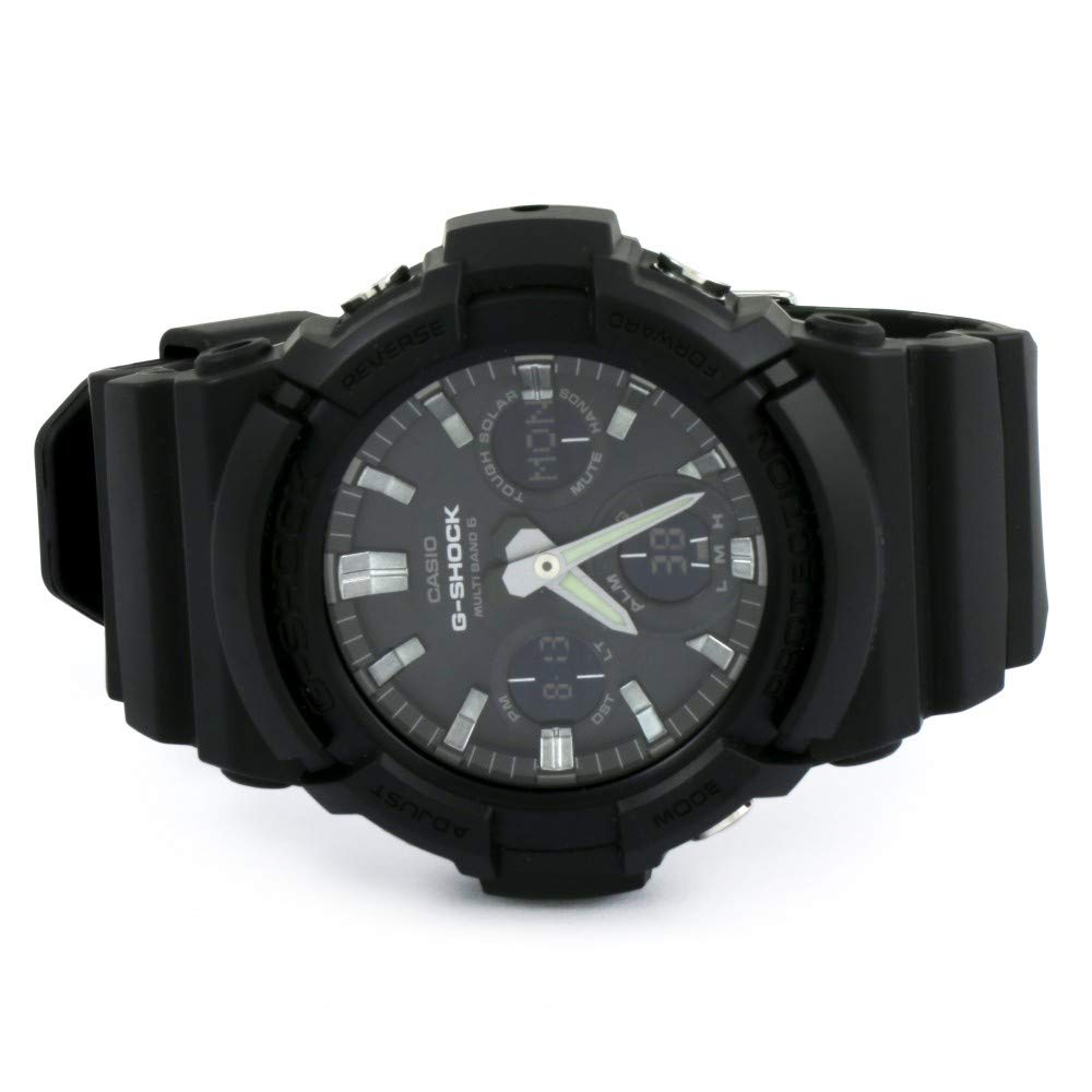 CASIO watch G-SHOCK radio solar GAW-100B-1A men's overseas model [item]