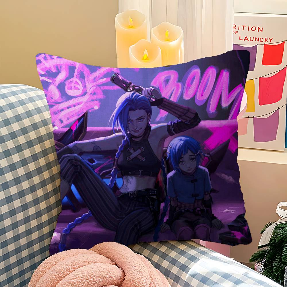 Animated TV A-Arcane Pillow Cushion Cover Pillowcase Living Room Sofa Home Decor Customized