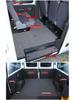 JMC Teshun & Ford 3-Seater Front Foot Mats - Special Modified Style for 6-Seaters, Decorative Interior Accessories