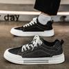 New Spring Student Breathable Thin Denim Cloth Shoes Casual Sports Large Size Board Shoes