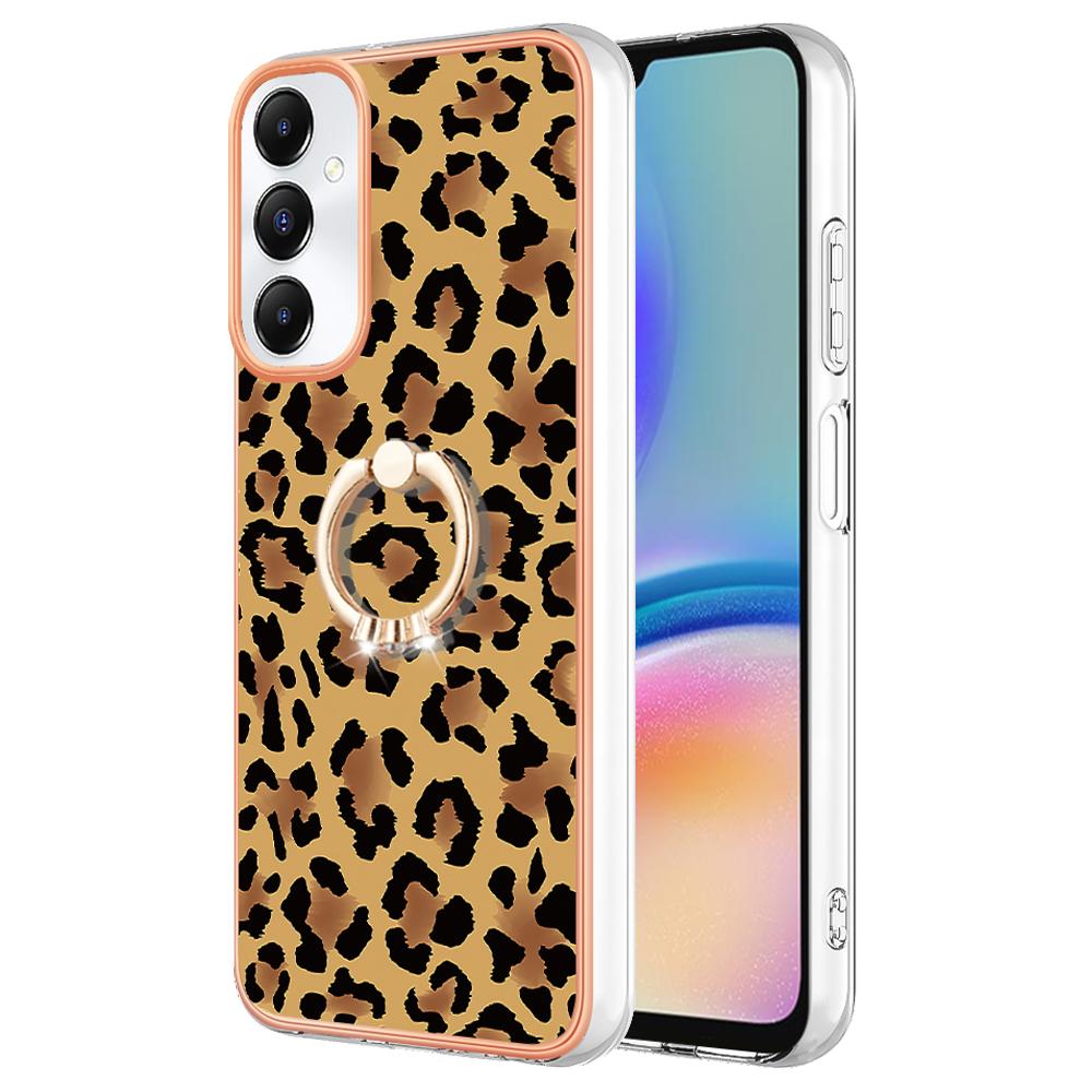 YB IMD Series-20 Style D for Samsung Galaxy A05s 4G Kickstand Cover Electroplated Phone Case