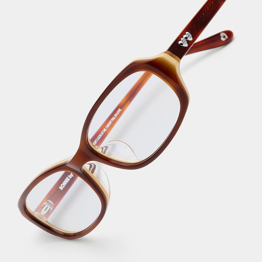 Bonikeullaideu Blondie Layered Brown & Clear Lens