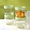 6Pcs/set Kitchen Sealed Glass Jar Food Container Transparent Dried Fruit Snacks Sealed Jars Moisture-proof Airtight Canister
