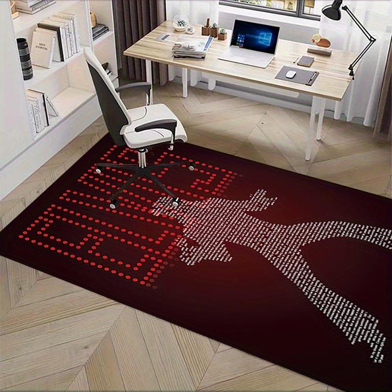 1pc Michael Jackson Office Carpet Soft Polyester Entrance Carpet Washable Non Slip Machine Washable