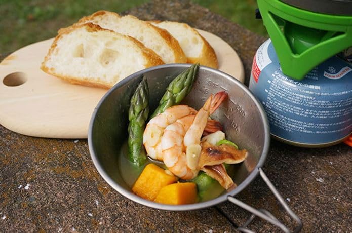 NANGOGEAR (Nanko Camping Gear) Sierra Cup 3-Piece Set 21111 (S-220-3P)