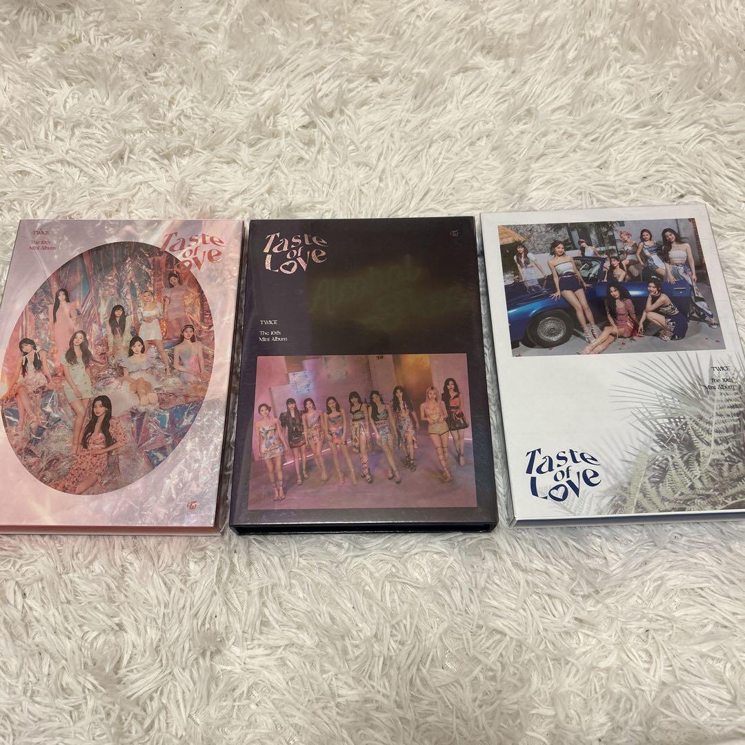 

[ВИКОРИСТАНО] CD-альбом TWICE Taste of Love