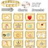 NEW Brilliant Zircon Love Heart Bow Starfish Flower Sun Italian Charm Links Fit 9mm Stainless Steel Bracelet Jewelry DIY Making