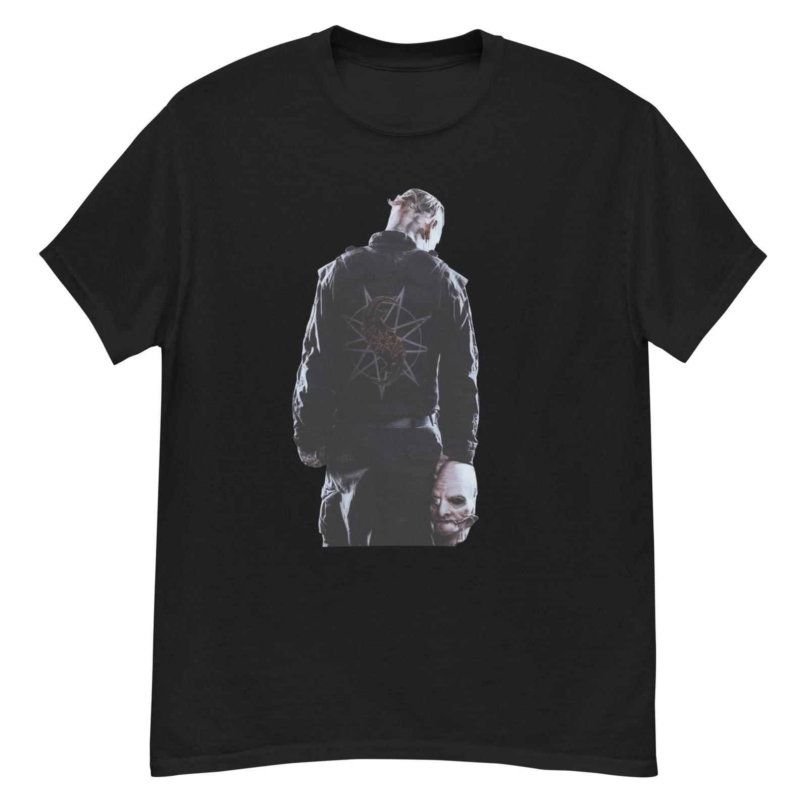 Slip.knot Dark Figure T-Shirt Mask Graphic Heavy Metal Y2K Grunge Style S