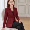 Women's Autumn Style Suit Jacket, Slim Fit and Slimming, Plus Size Professional Jacket