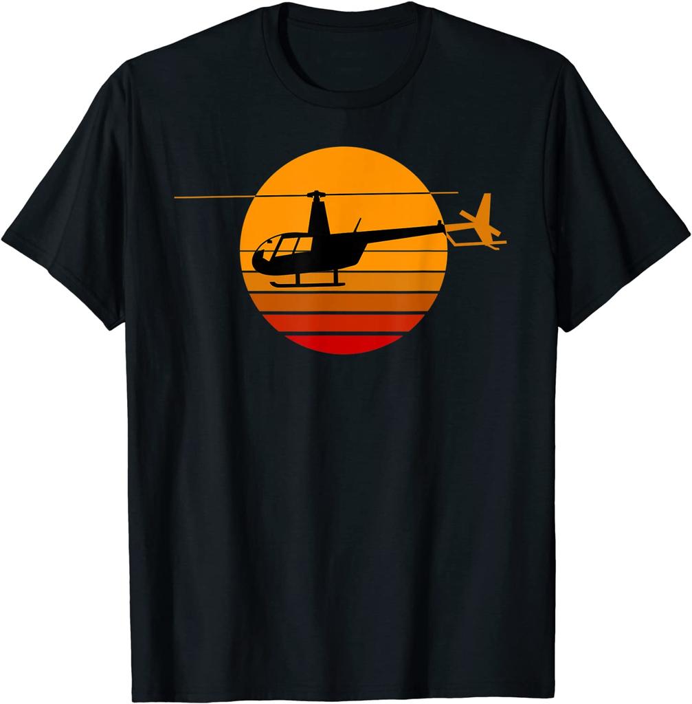 R44 Helicopter Pilot Aviation-R44 Helicopter Men T-Shirt Short Casual 100% Cotton O-Neck Tops Tees