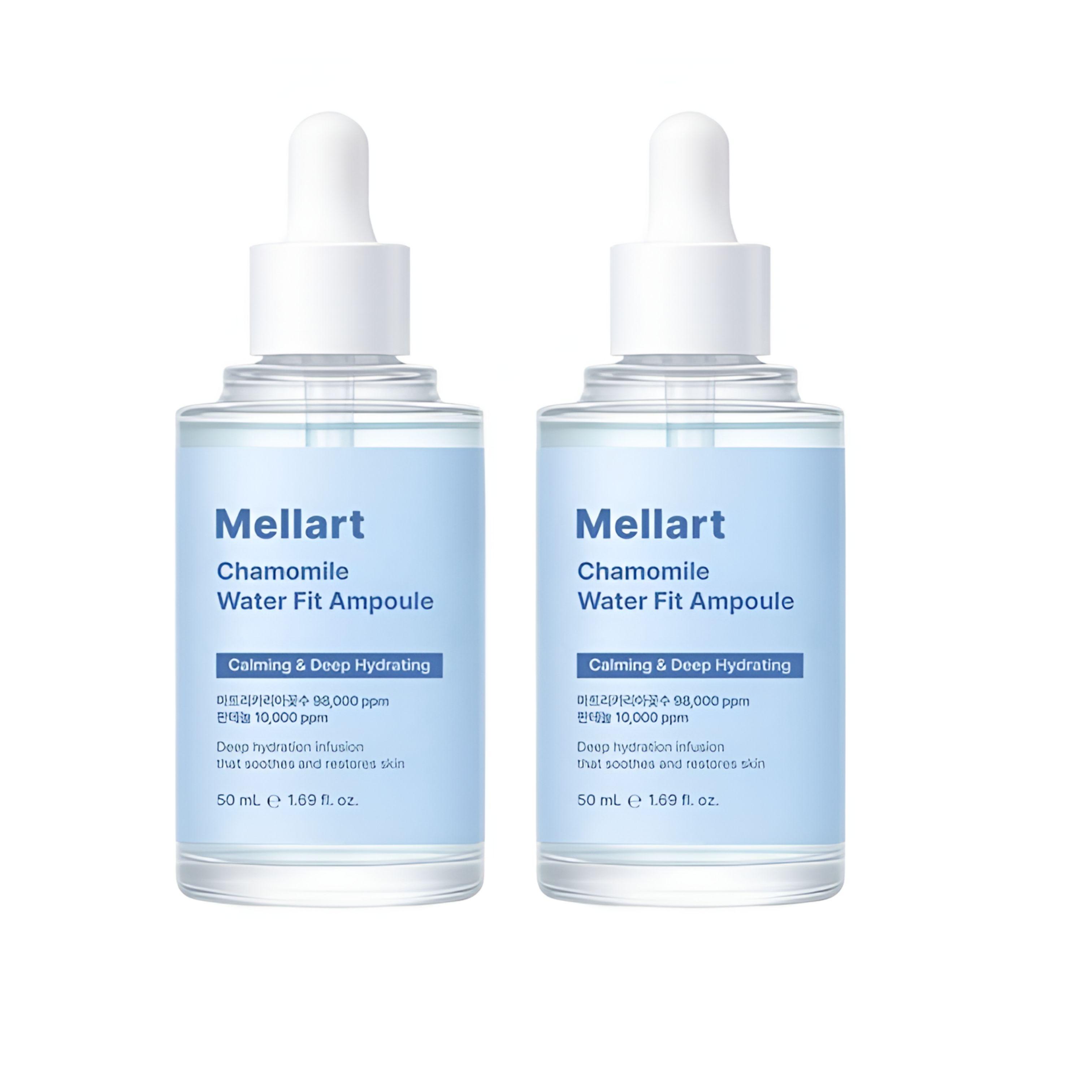 MELAT Advanced Botanical Chamomile Moisture Ampoule Duo Set (50ml * 2PCS)
