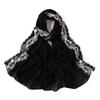 Lightweight Long Scarf Solid Color Women's Headscarf Fashion Hijab  for Spring and Summer