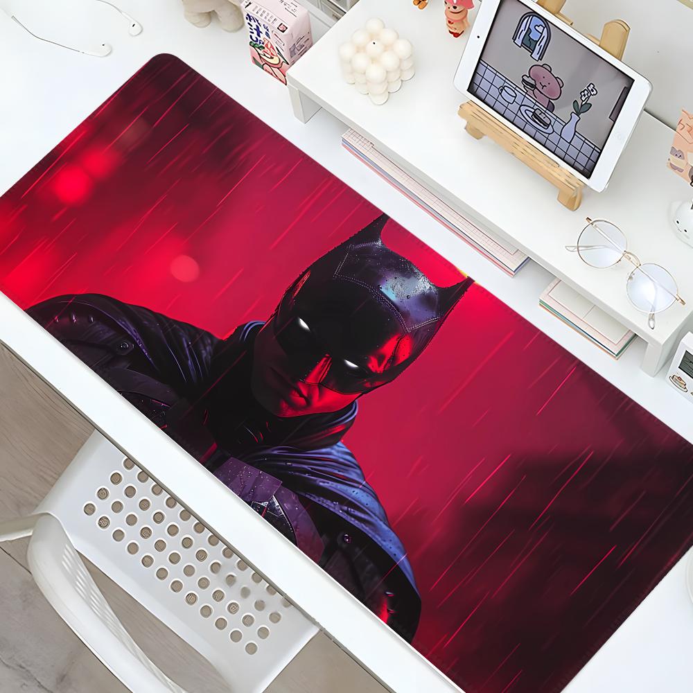 B-BatmanS Mouse Pad Gaming Locking Edge Big Computer Gamer Large Rubber Anime Art Mousepad Laptop Desk Mat
