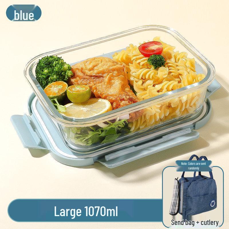 Ru Han Glass Microwave Safe Lunch Box
