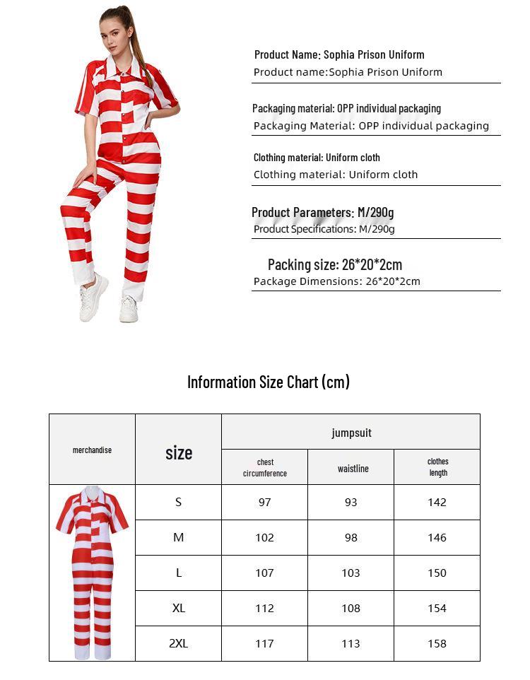 Gotham Penguin Cosplay Sofia Psychiatric Hospital Costume Uniform