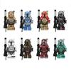 Wysokiej jakości figurki minifigurki Mandalorianina Piechoty Ciężkiej Star Wars do kreatywnej zabawy i nauki