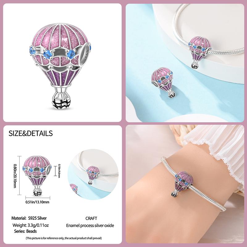 Copper Luminous Star Lantern Fish Charms Beads Fit Qikaola Original Bracelet Camera Eiffel Tower Charms Diy Jewelry