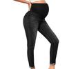 Pregnant Women High Waist Support Belly Jeans Maternity Hip Lifting Elastic Denim Pants Daily Work Wear Streetwear Loungewear