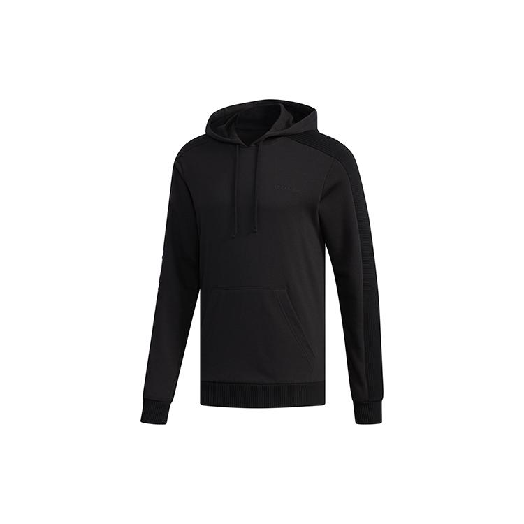 Мужские толстовки Adidas Neo Черные С капюшоном Умеренный Обычный EI4758 L