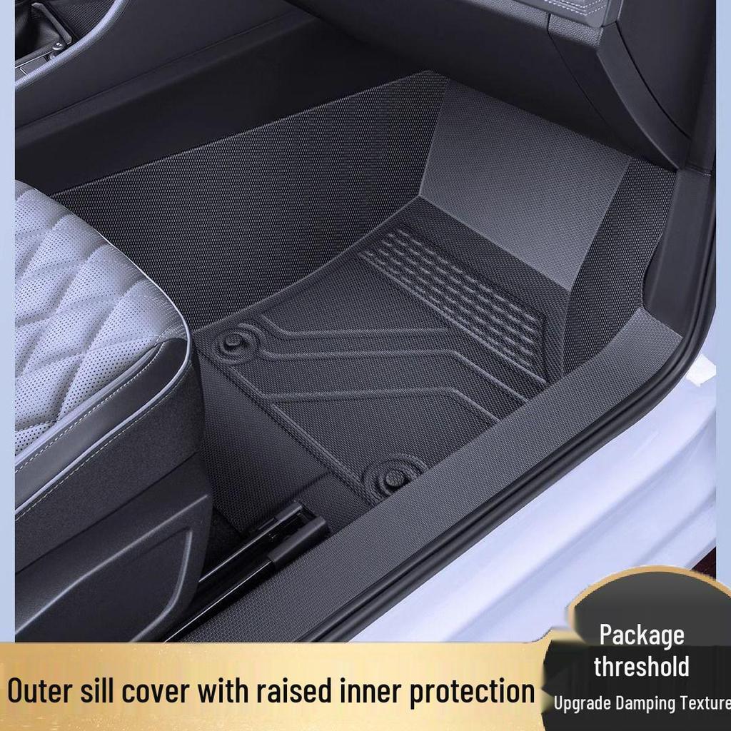 Sylphy 14th/13th Gen Full Surround TPE Floor Mats 26pcs with Door Sill Protection
