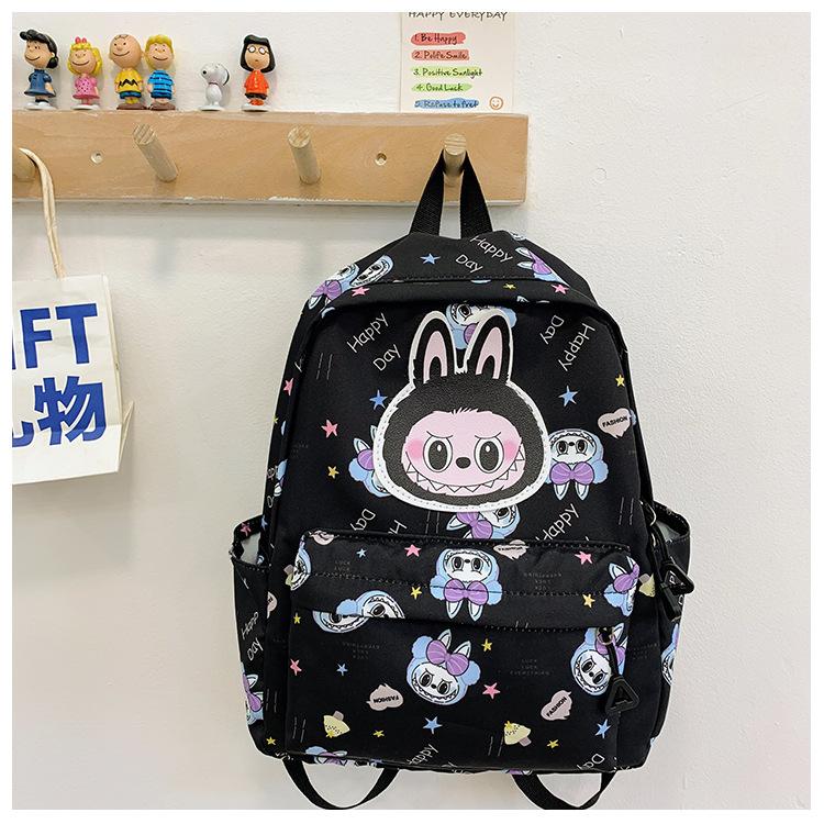

School BagsCute cartoon children s bag, men s and women s treasure, trendy small 3-5 years old, light travel shoulder чорний