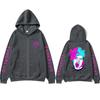 Singer Yungblud Face Graphic Zipper Hoodie Men Women Rock Vintage Oversized Zip Up Jacket Men's Fleece Cotton Zip Up Sweatshirt