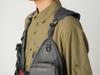 Snow Peak SP FF Joint System Vertical Strap Mesh Vest Vest for Men and Grey One SPF-JK-25AU903 Women,