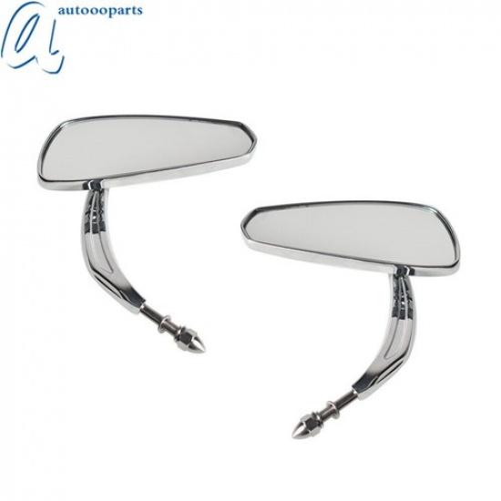 For  Street Glide Special FLHX Motorcycle Rearview Mirrors Chrome