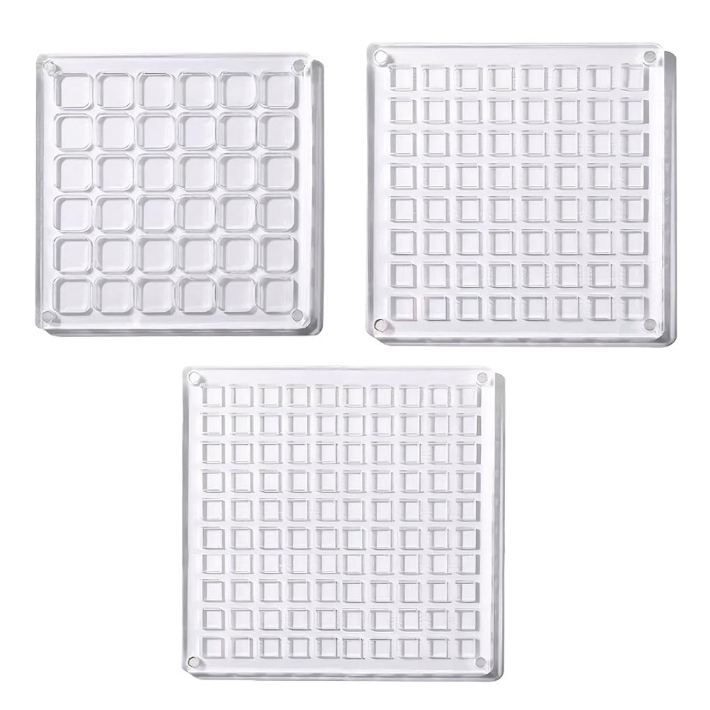 White Shell Display Box Style 1 Transparent 36 Grid Acrylic Box Jewelry Storage Bead Organizer Shell