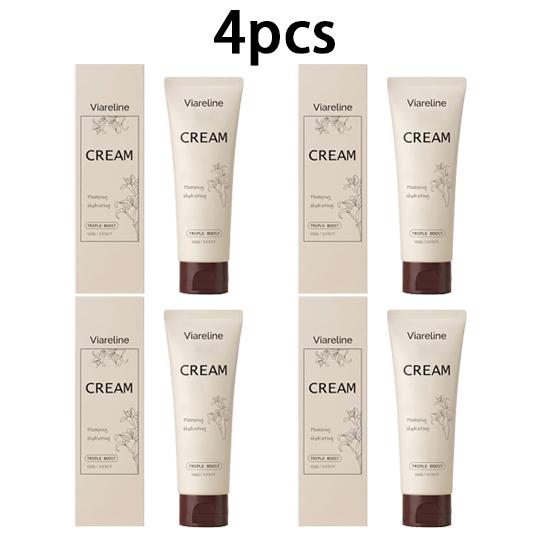 Viareline softening skin cream Gentle Moisturizing  Facial and body Dual-use portable moisturizing care cream 100g
