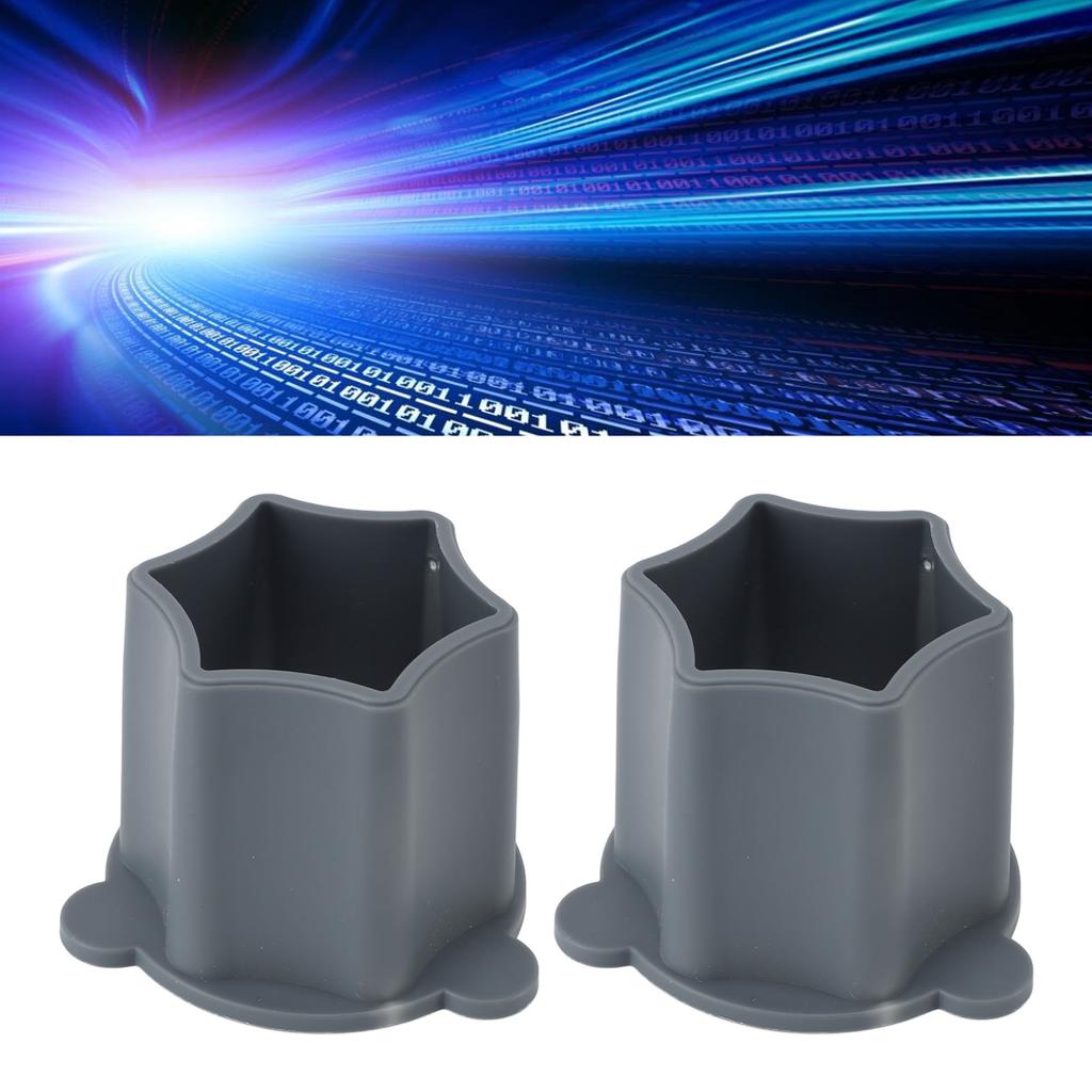 2Pcs Multifunctional Food Processor Main Base Part ABS Portable Cooking Blender Pot Base for Thermom