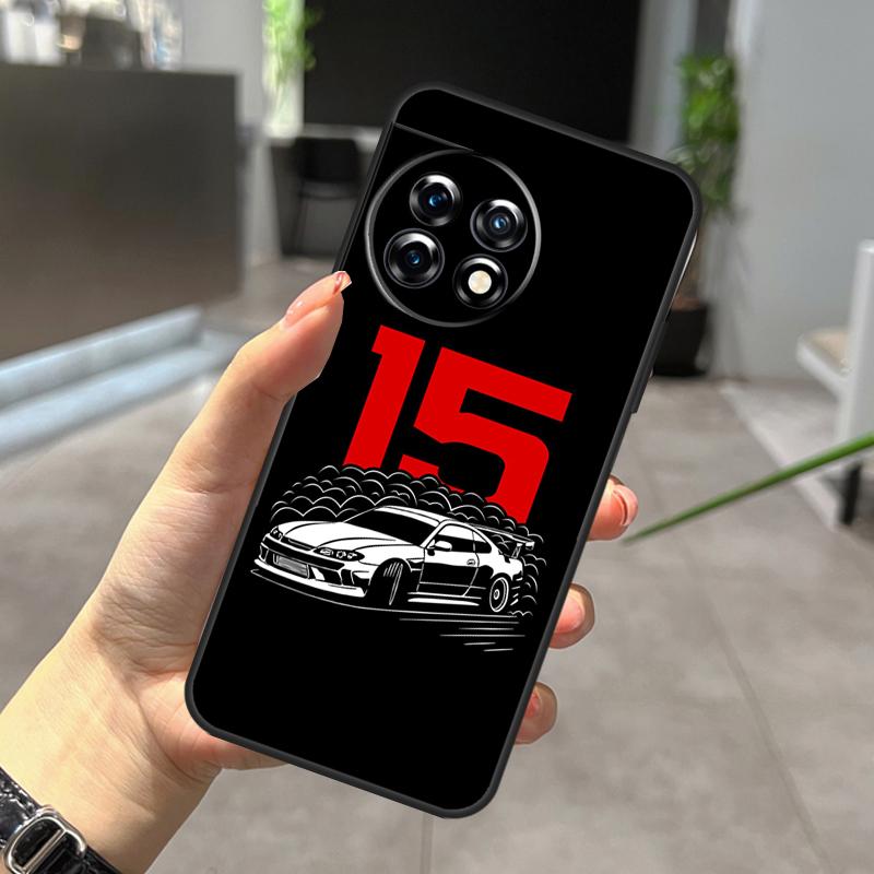 Japan JDM Sports Cars Male Men Case For OnePlus Nord 5 CE 2 3 4 Lite N20 N30 OnePlus 15 R 13 12 11 10 Pro 10T 12R 13R Cover