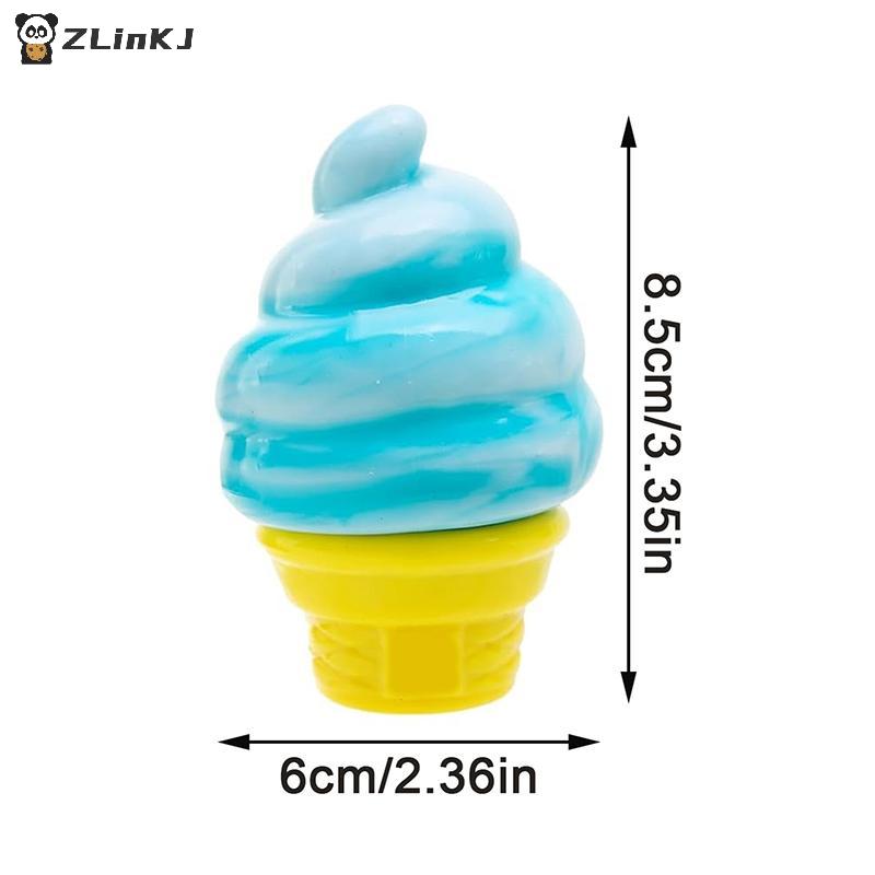 Eiscreme Squishy Quetschspielzeug Anti-Angst Stressabbau Langsam aufsteigend Sensorisch für Kinder Erwachsene Zuhause Lernen