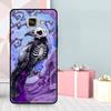 Crow Raven Dark Skull Case For Samsung Galaxy J7 J5 J3 2017 J1 A3 A5 2016 A9 A7 A6 A8 J8 2018 J6 J4 Plus Cover