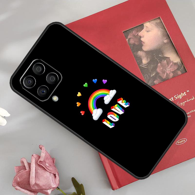 

Heart Rainbow Gay Pride LGBT For Samsung Galaxy M55 M15 M13 M23 M33 M53 M30s M31s M12 M32 M52 M21 M51 M34 M54 M20 Case Samsung M34 5G