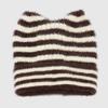 Winter Cat Ears Beanie Hat Soft Ear Protection Wool Cap Casual Wool Knitted Cap  Outdoor Wear