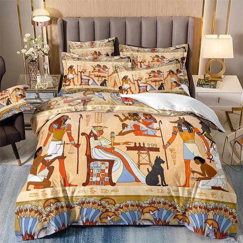 3D Bedding Sets For Boys African Totem Duvet Cover Set ,kingsize Comforter Cover,luxury Designs Bed Set For Teen Boys