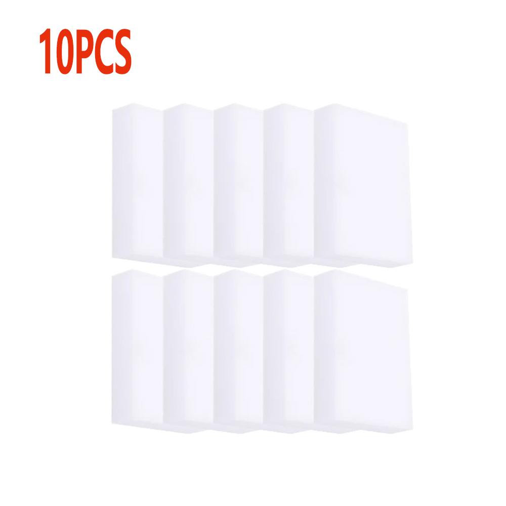 10/30PCS Kitchen Sponge Wipe Sponge Melamine Sponge Magic Cleaning Sponges Eraser Bathroom Cleaning Tool Cleaning Brush