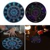 Constellations Astrology Pendulums Mat Tarots Rubber Tablecloth Desk Decoration Tarots Card Pad Pendulums Ceremony Mat