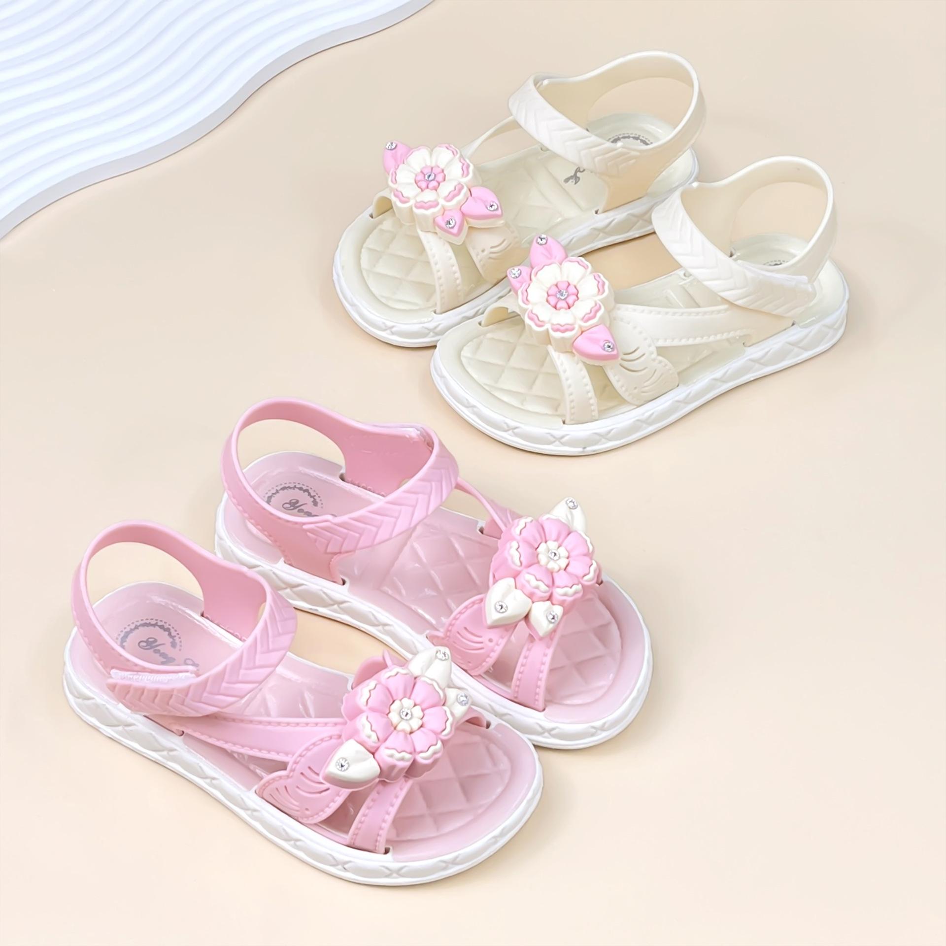 

Girls Summer Non-Slip Soft Sole Walking Sandals Children s Girls Buckle Shoes Sandals 29-33Code（No free shipp