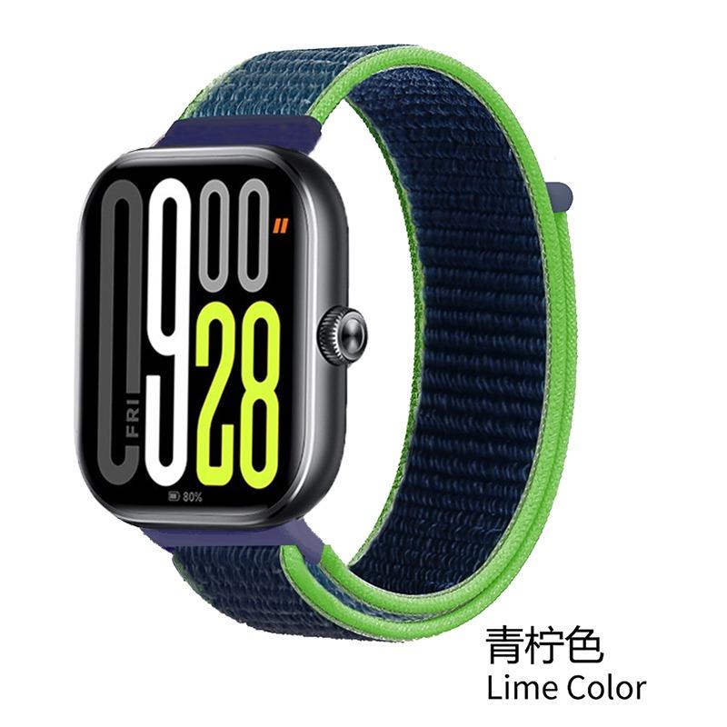 Braided Nylon Strap for Xiaomi Mi Band 9/8 Pro Breathable Comfortable Accessories Replaceable Wristband Redmi Watch 4/5 correa