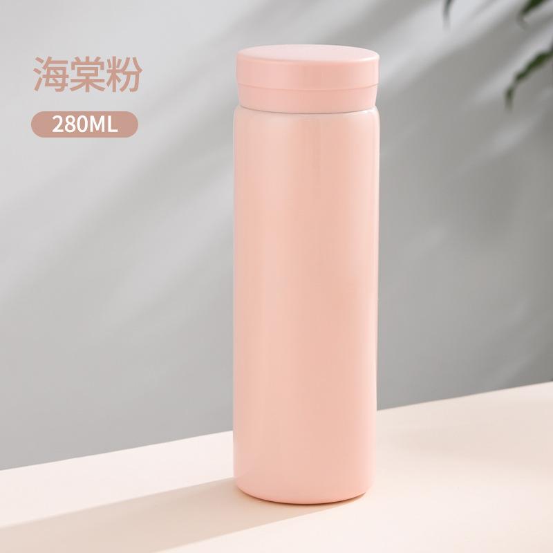 Water bottle thermos cup Stainless steel mini pocket cup Double vacuum printable logo cup