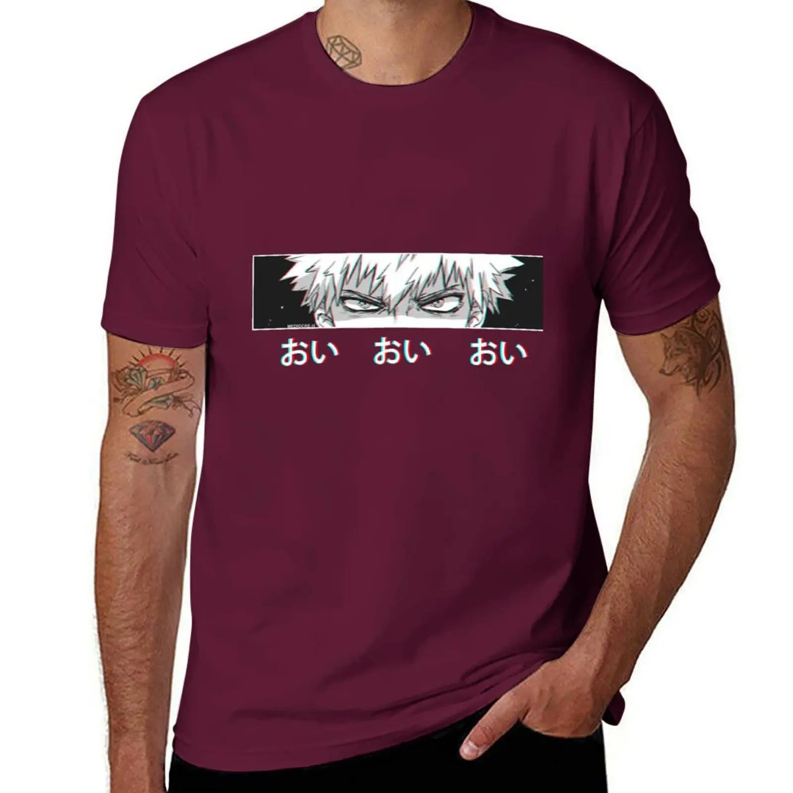 

Футболка Bakugo x27Oi Oi Oix27 ЧЕРНАЯ версия для спортивных фанатов черные футболки для мужчин S
