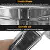 Camping Cookware Set 4-5 Person Stainless Steel Portable Cooking Utensils Set for Outdoor Camping Picnic