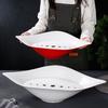 Japanese Style Conch-shaped Melamine Sashimi Dry Ice Plate
